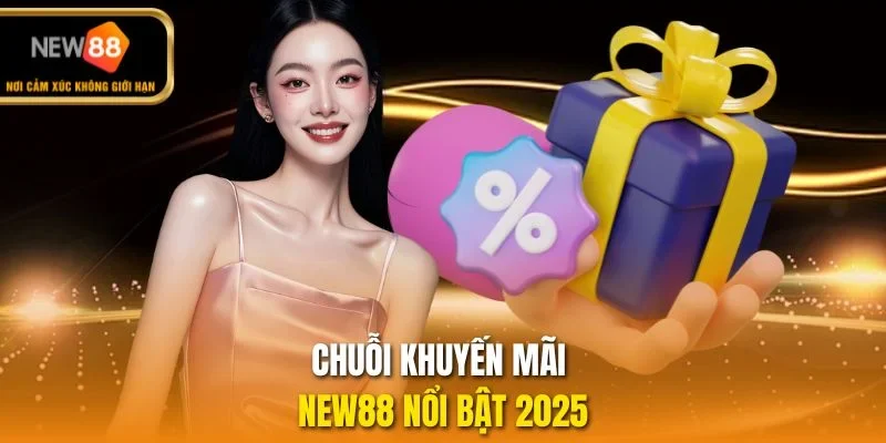 Chuỗi khuyến mãi NEW88 nổi bật 2025
